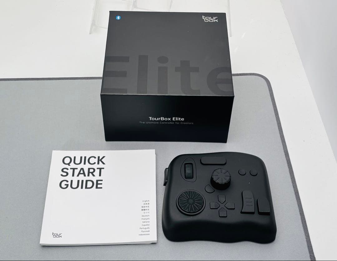 TourBox Elite★Bluetooth対応　コントローラー　左手デバイス