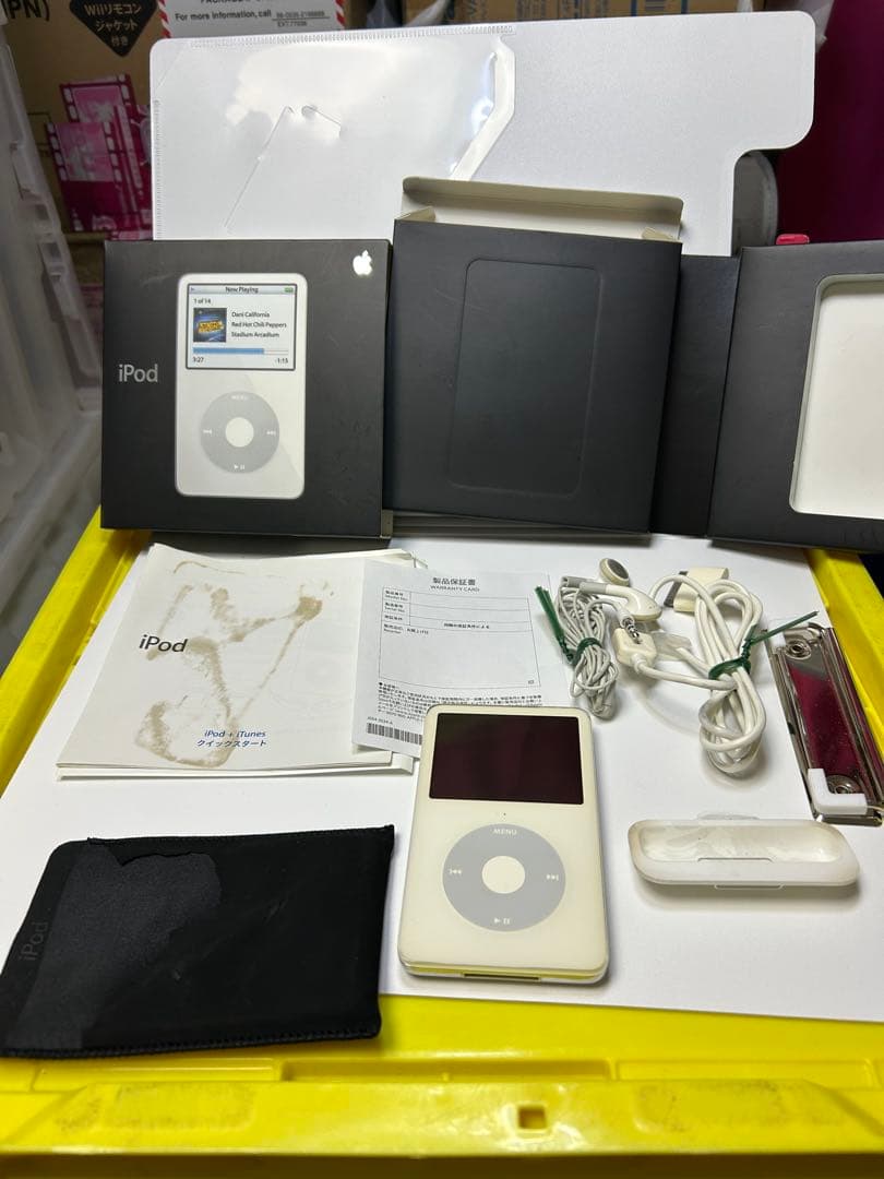 ▪️放出▪️Apple iPod 30GB本体と付属品※ジャンク扱い