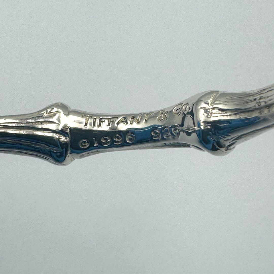 【TIFFANY&Co】　鏡面仕上げ　廃盤　バンブー バングル ヴィンテージ