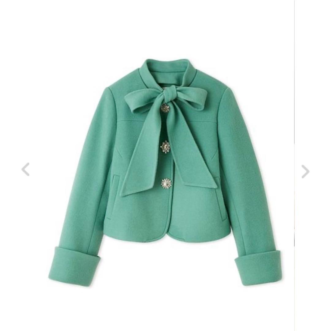 LILY BROWN リリーブラウン 2025AW 2wayビジューコート