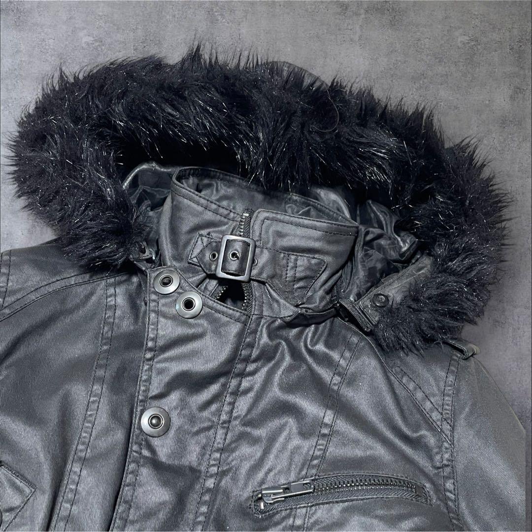 ジャケット・アウター CIVARIZE gimmick fur wax blouson y2k 44