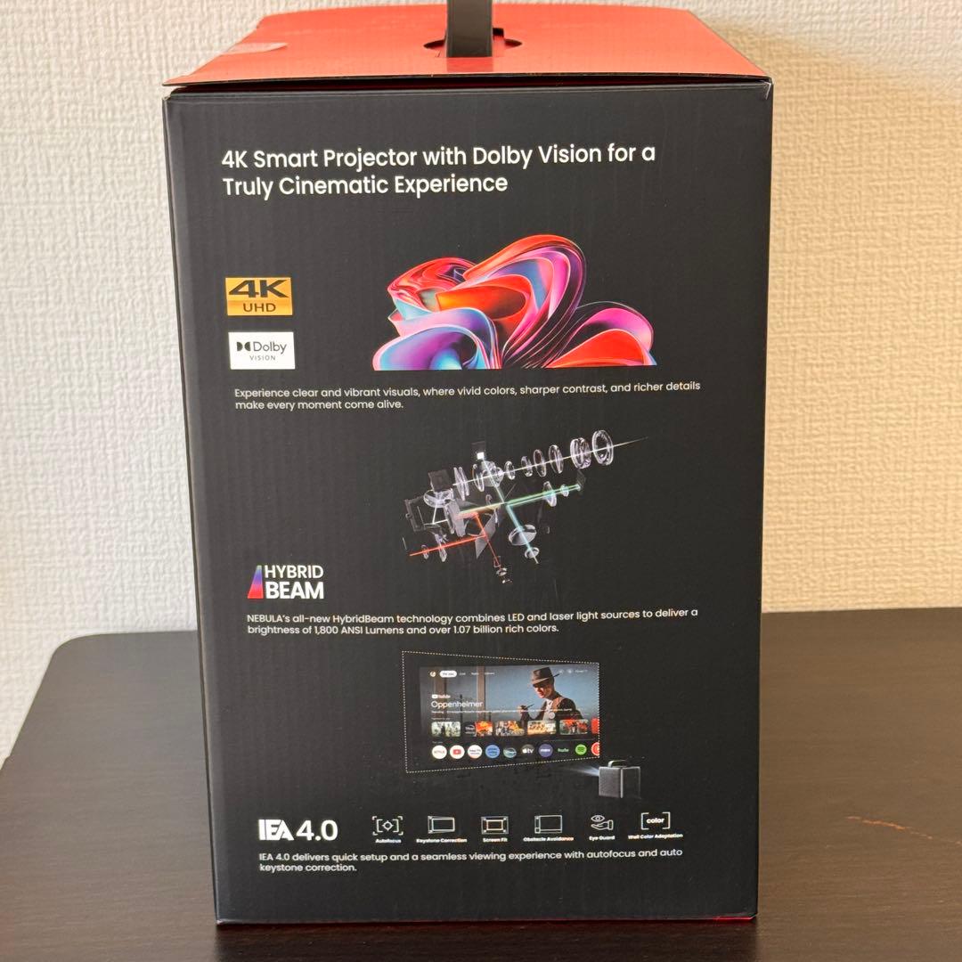 NEBULA Cosmos 4K SE プロジェクター 新品未開封