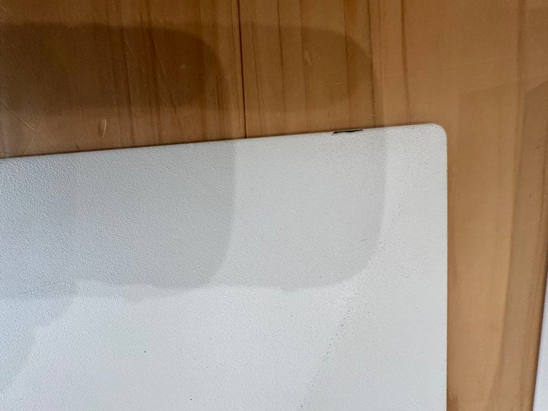 WALL テレビスタンド V3 ロータイプ ホワイト 木目、ラージサイズ棚