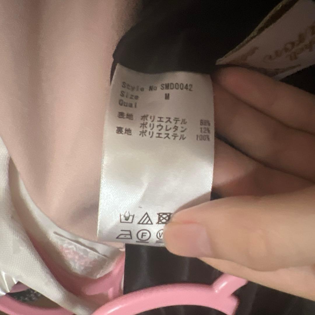 ♡ミシェルマカロン 美脚エレガントスカートブラック＆ピンク♡