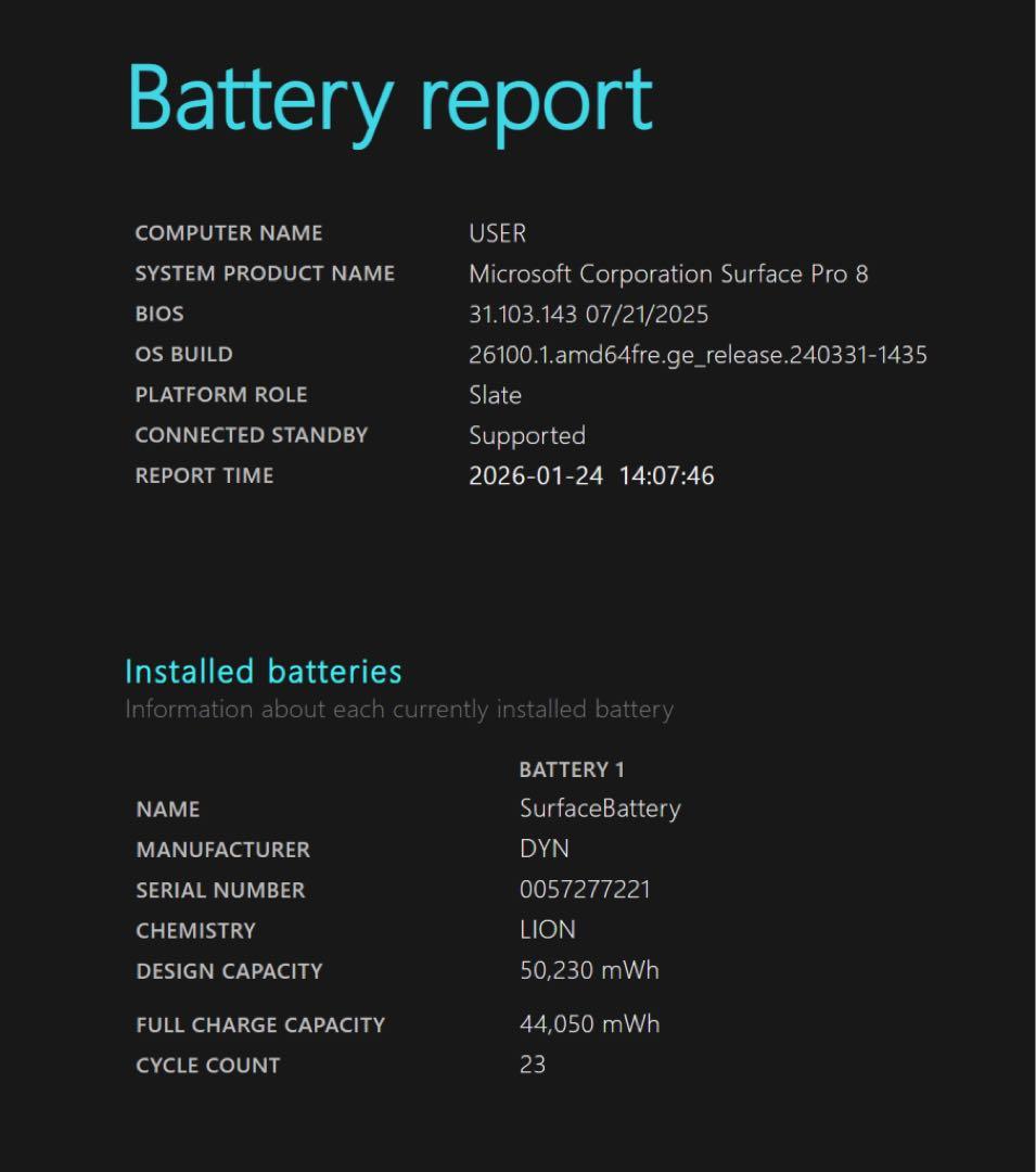 (美品) Surface Pro 8 + 純正キーボード&スリムペン2 セット