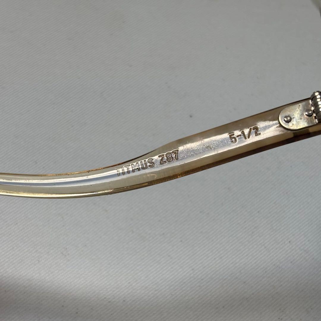 70s TITMUS 56/14 サングラス ビンテージ バタフライ ティトマス