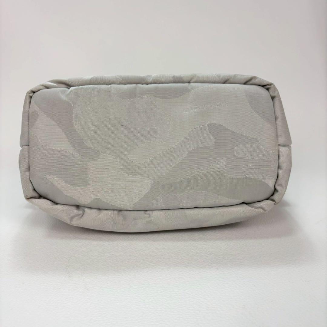 MARK&LONA カートバッグ カモフラ メタルプレート ミニボストン