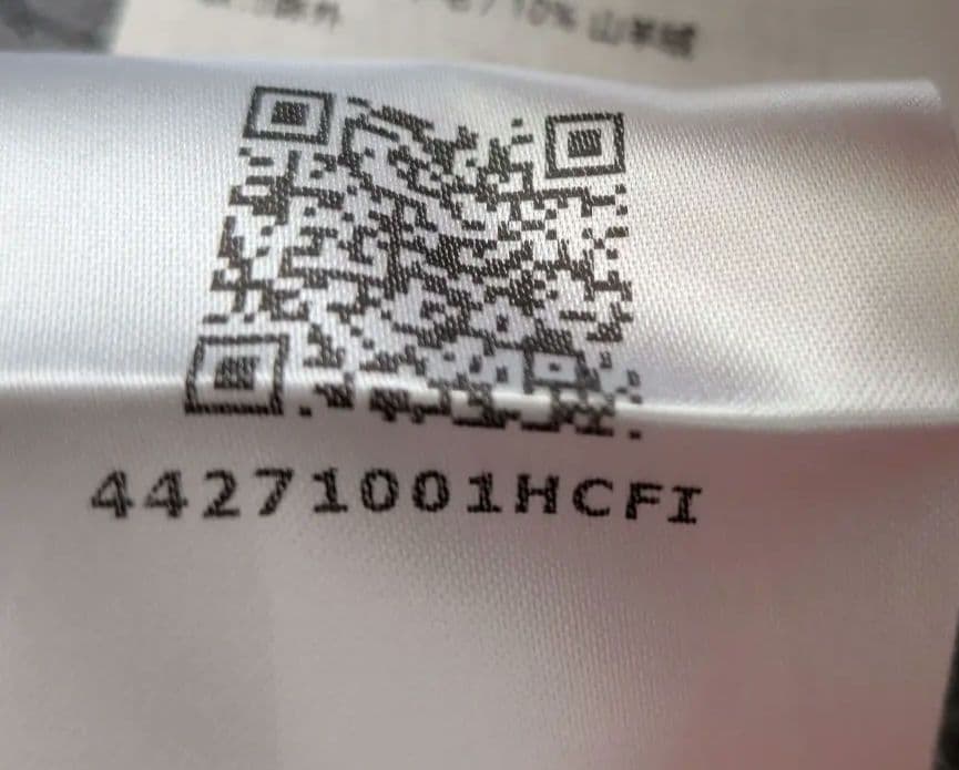 ​【新品タグ付】MONCLER モンクレール カシミア混 ニット帽 グレー 伊製