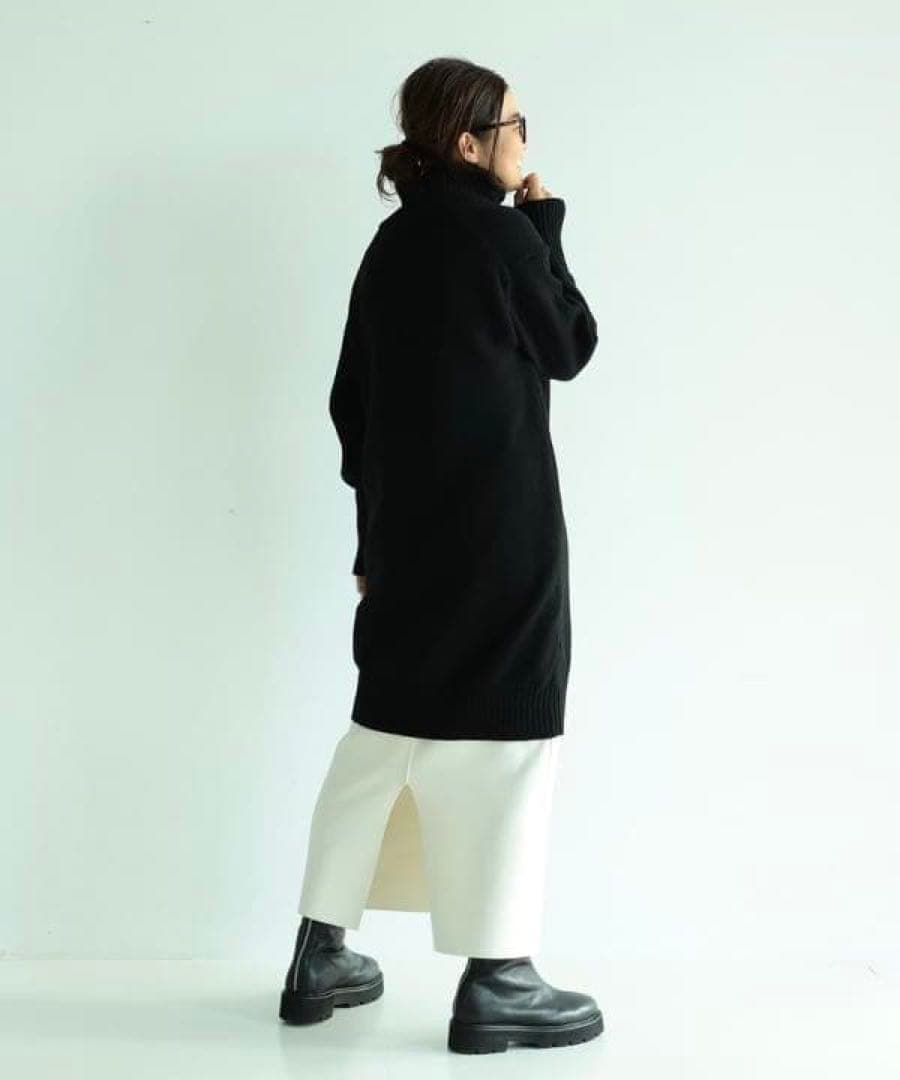 【美品】Demi-Luxe BEAMS 目黒越子 2.8万 ウールロングニット