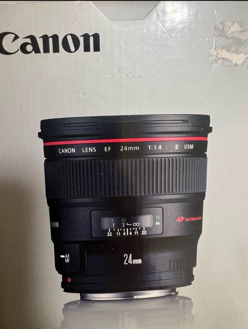 ヤッチ未使用Canon EF24mm F1.4L II USM