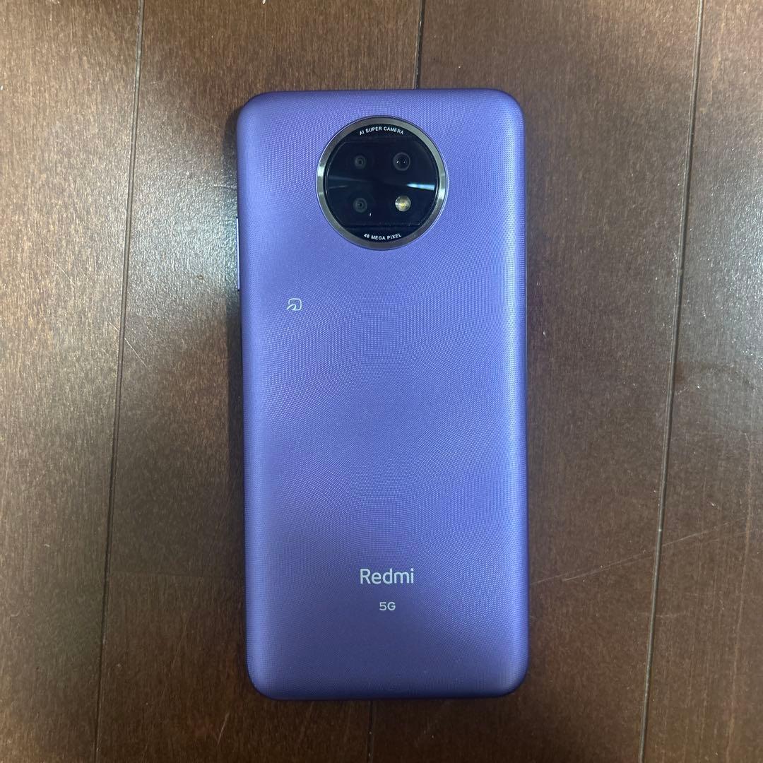 Xiaomi Redmi Note 9T 5G パープル 本体