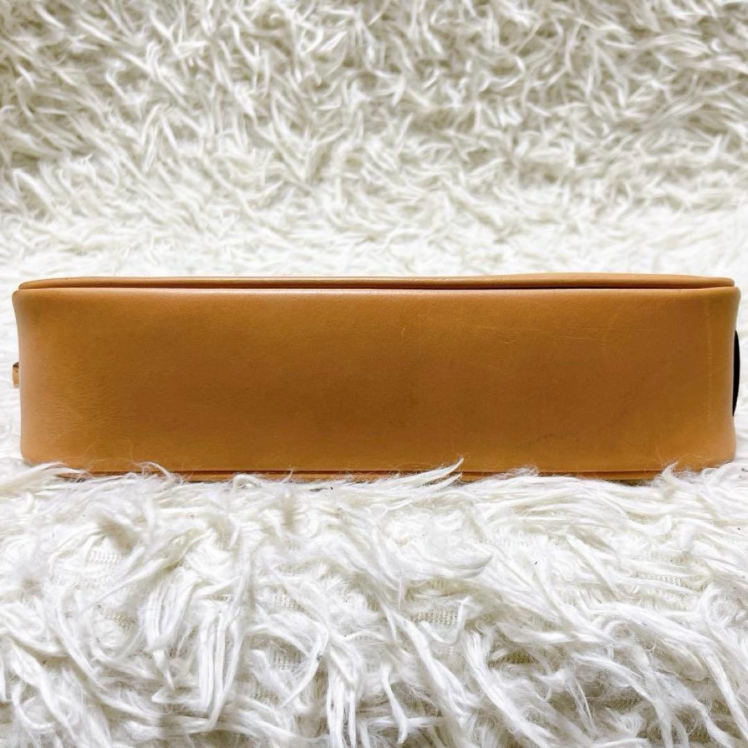 美品 COACH アクセサリーポーチ ハンドバッグ シグネチャー ハンドバッグ