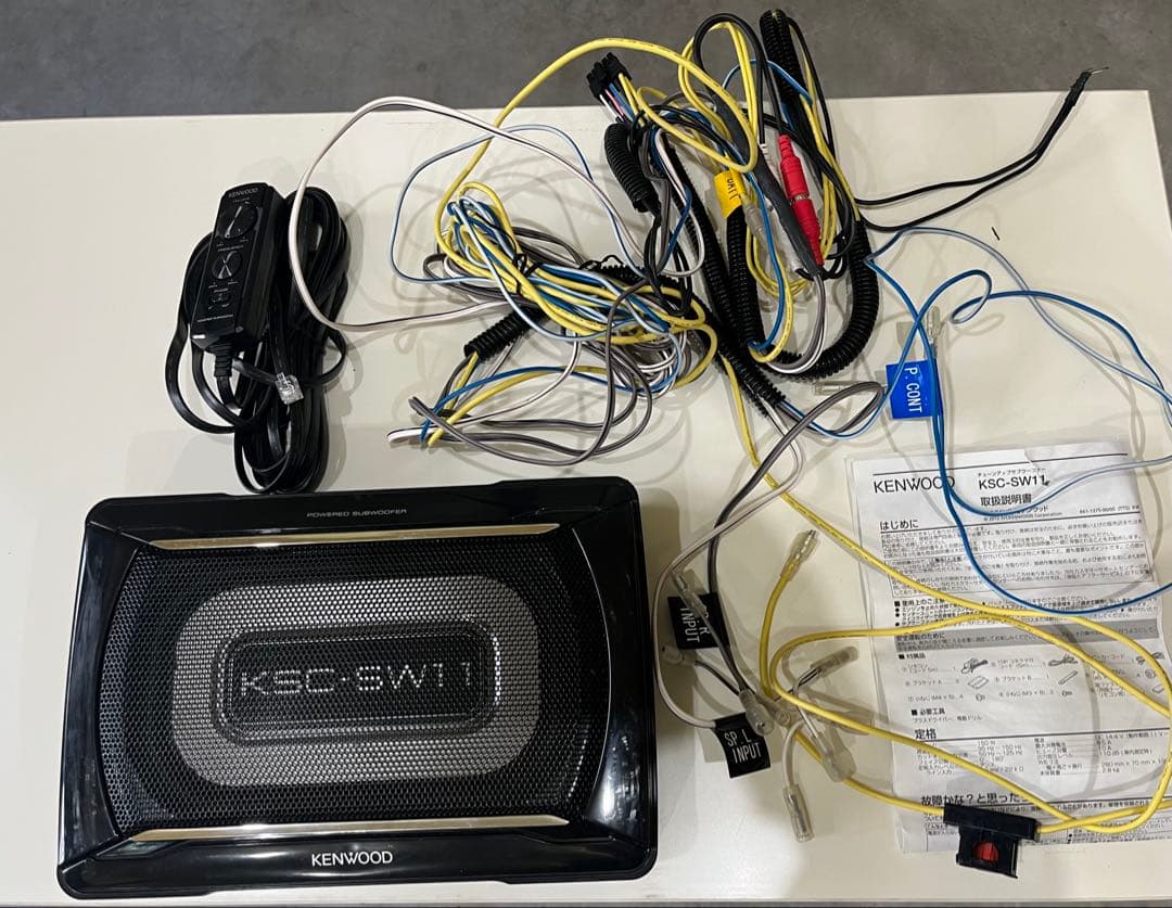 KENWOOD KSC-SW1 サブウーファー 黒