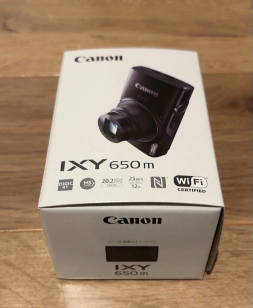 【新品未使用】Canon IXY650m コンパクトデジタルカメラ ブラック