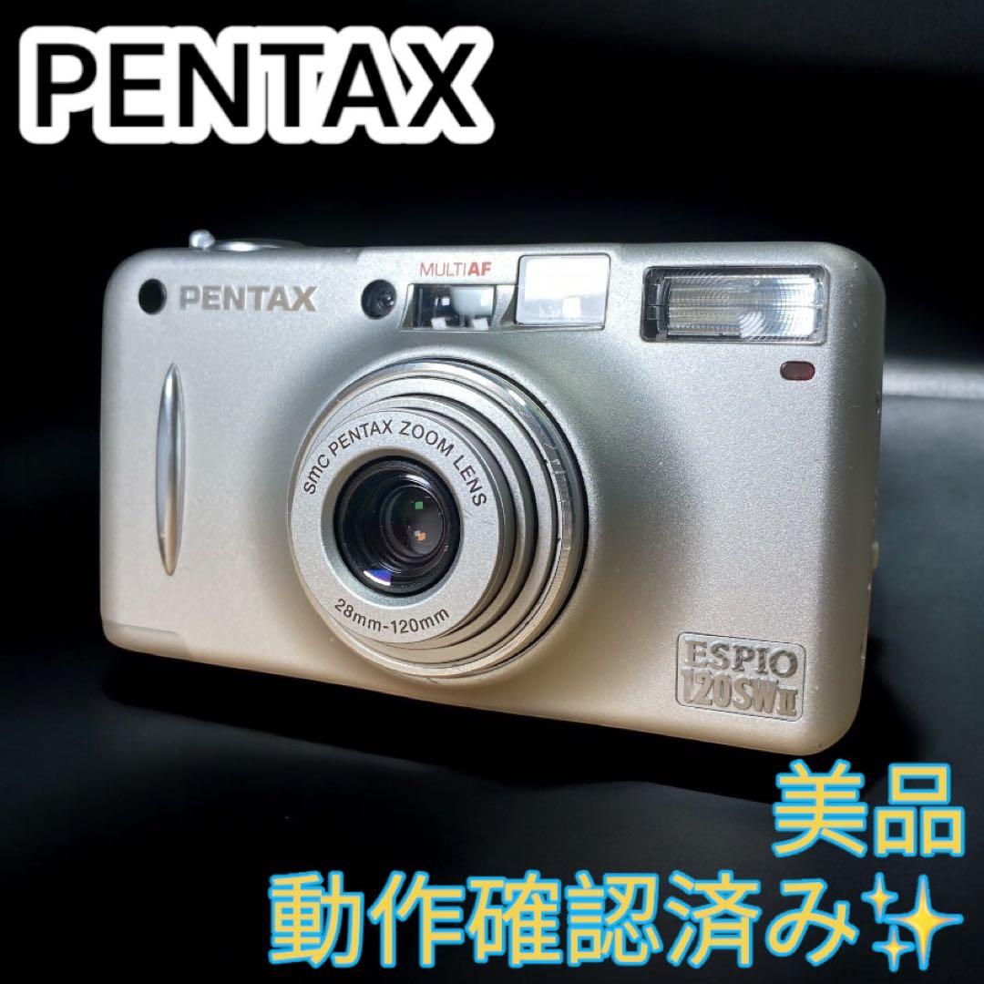 【完動品】PENTAX ESPIO 120SWⅡ フィルムカメラ ケース付き