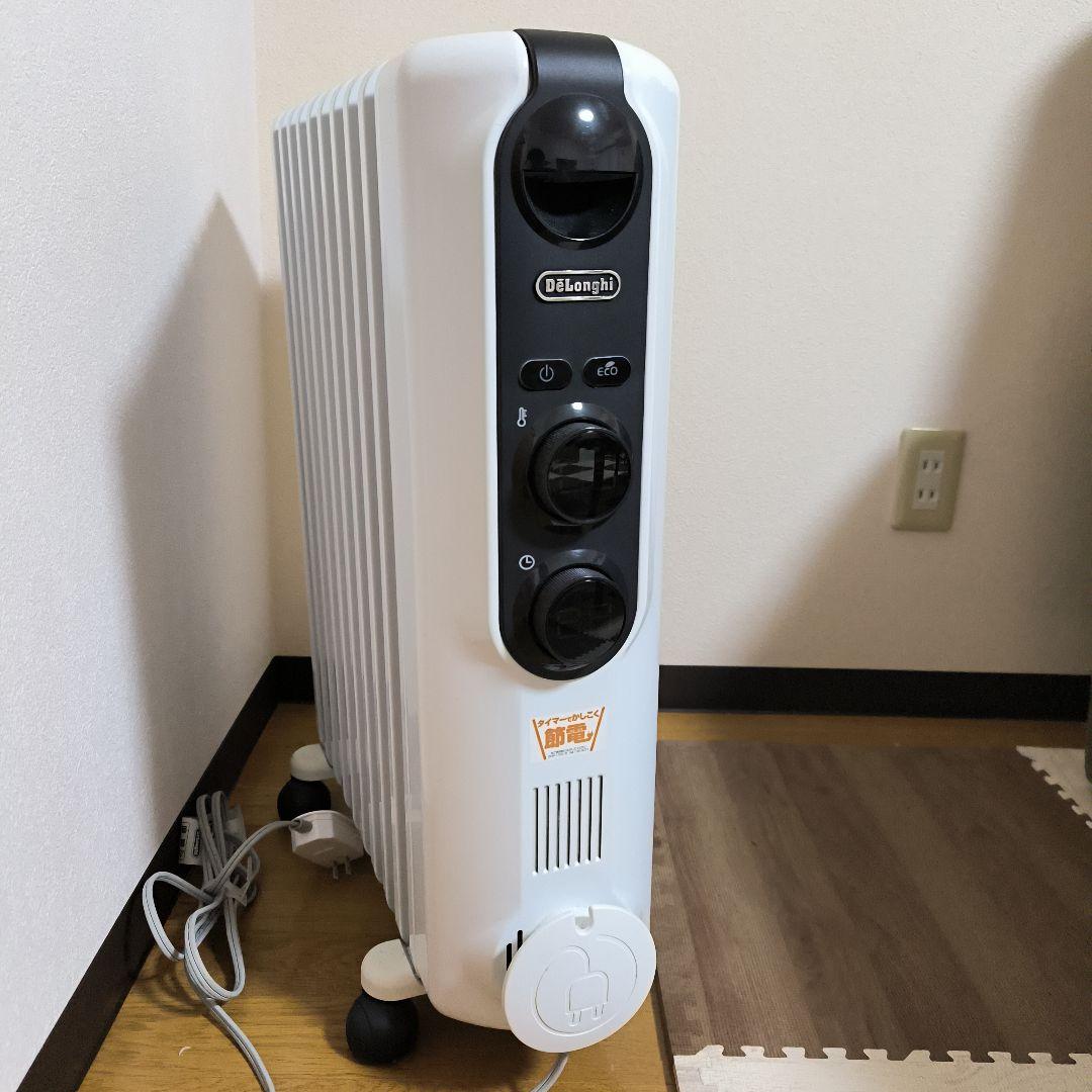 ホワイトオイルヒーター スリムデザイン