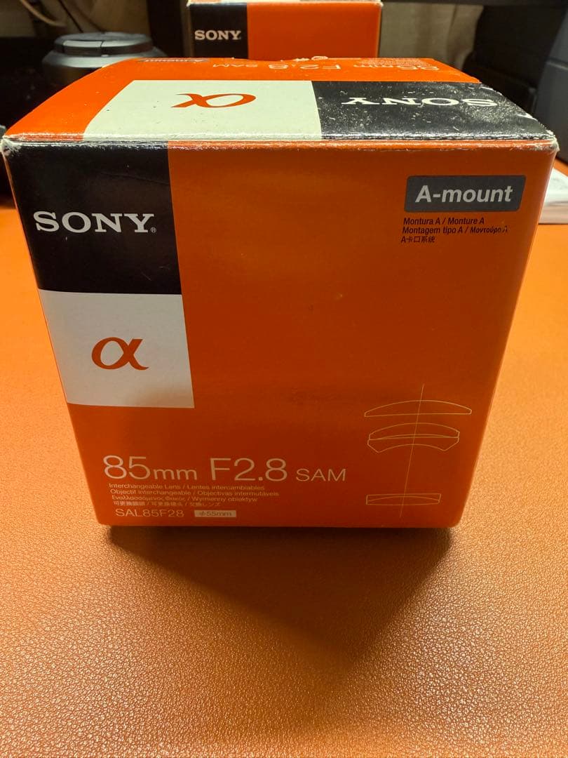 単焦点 SONY 85mm F2.8 SAM　SAL85F28