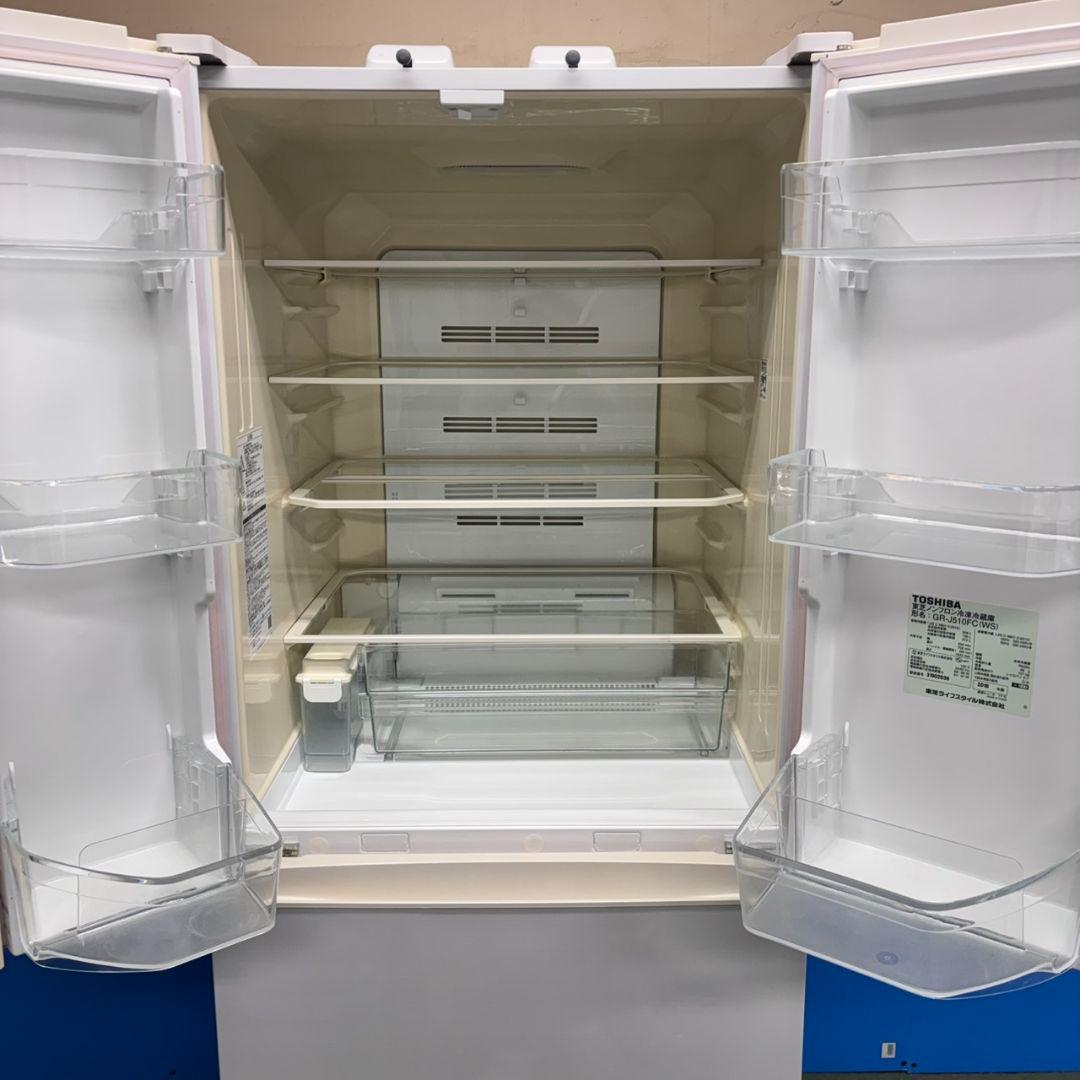 576 冷蔵庫　大型　関東圏　500L超　観音開き　6ドア　大人気モデル　保証込