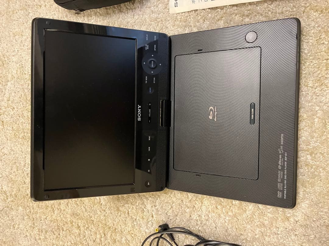 SONY BDP-SX1 ポータブルブルーレイプレーヤー