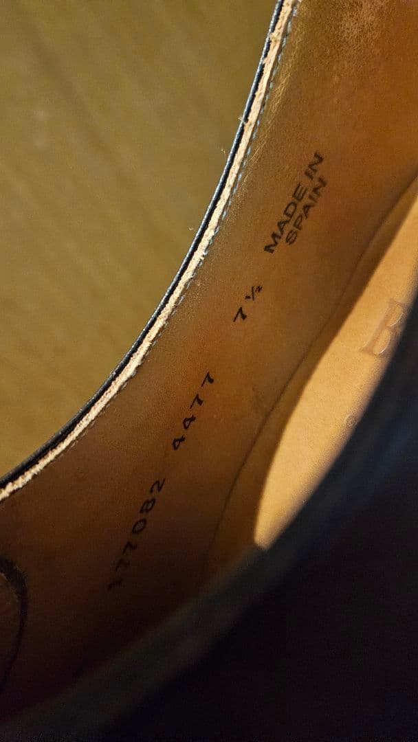 Berwick ブラウン ドレスシューズ 7.5 (UK)