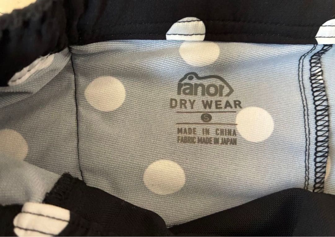 ranor ラナー　ランニング　トレラン　パンツ ドット　水玉