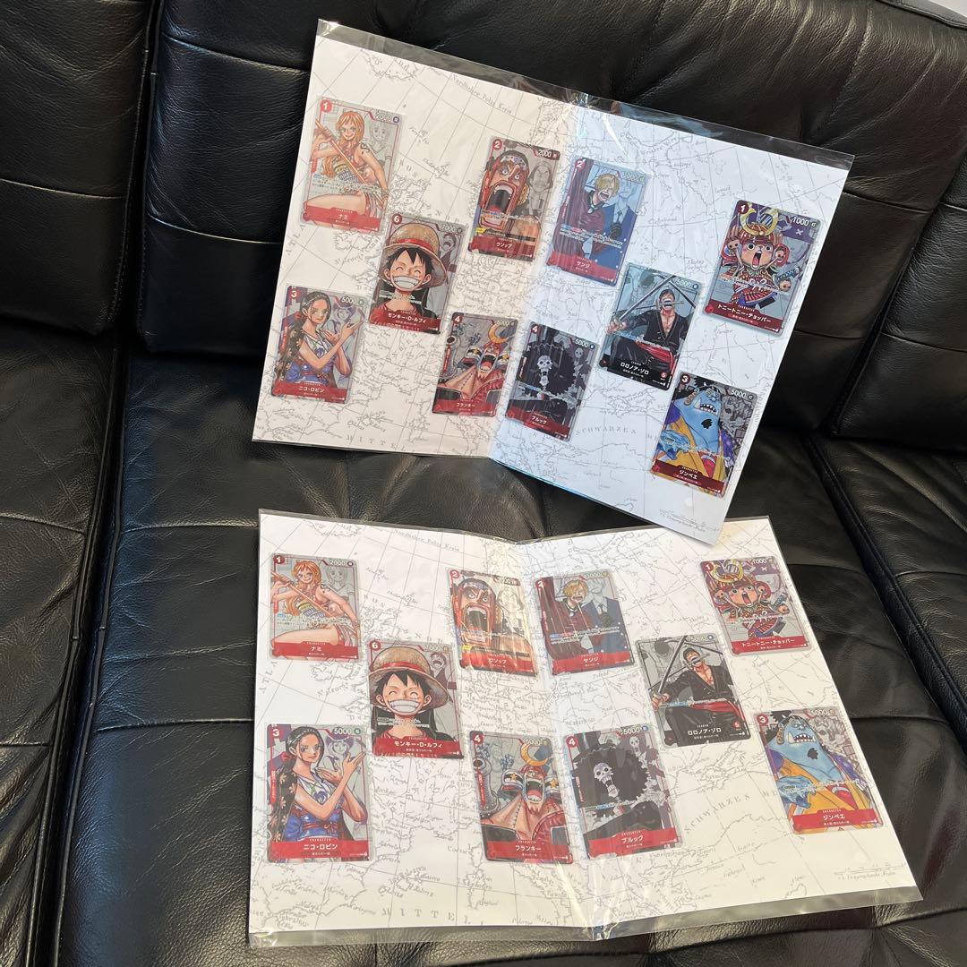 プレミアムカードコレクション25周年　ワンピースカード　2冊