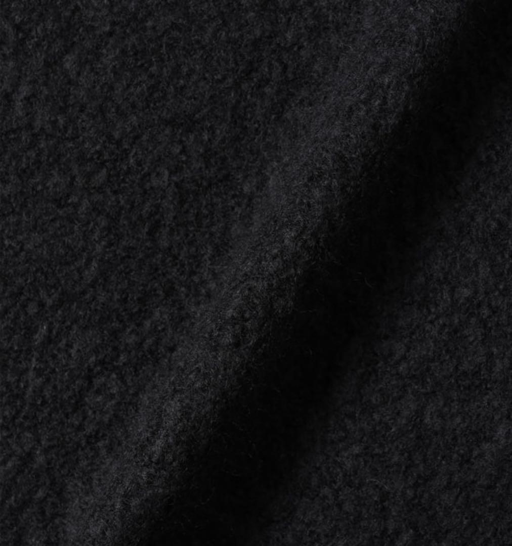 【値下げ　超美品　今期商品】セオリーリュクスフード付き ニットジレ黒