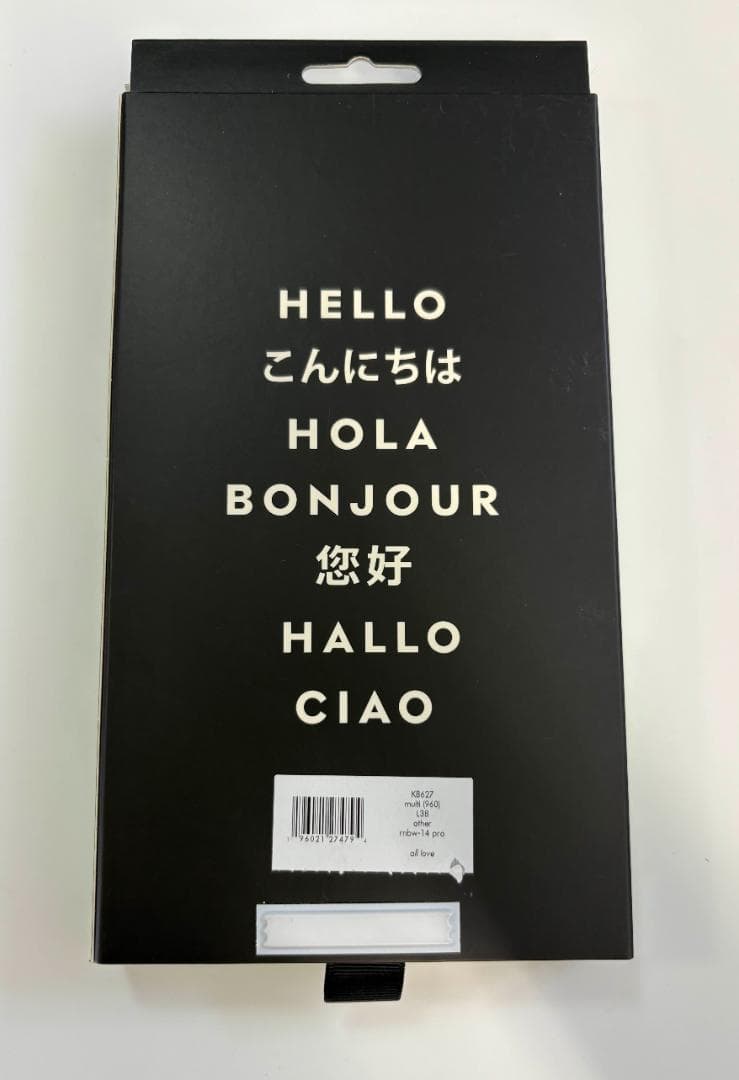 ケイトスペードiPhone14Pro ケース 虹 レインボー