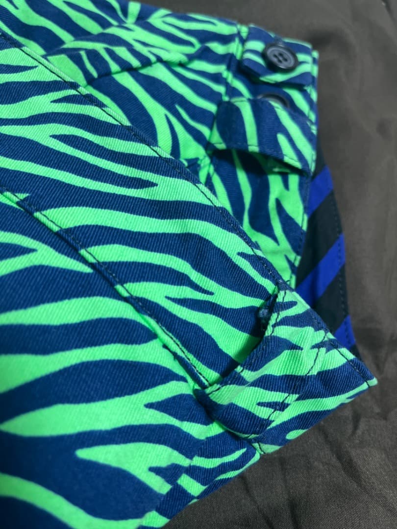 Bernhard Willhelmベルンハルト ネオンゼブラ柄パンツ