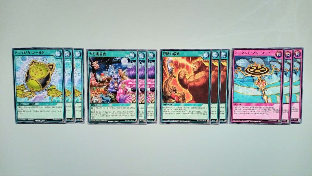 遊戯王 スーパーウォーライオン アニマジカ デッキパーツ 67枚