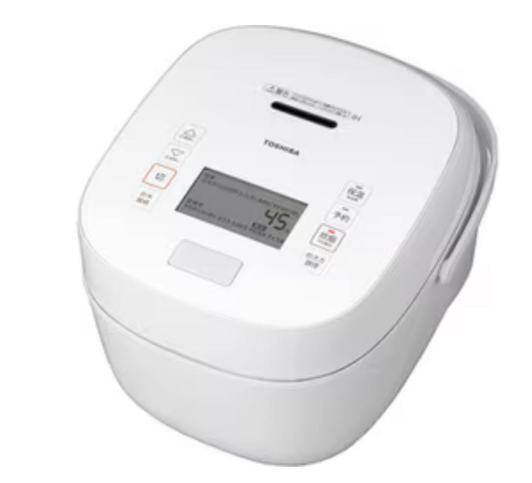 TOSHIBA 炊飯器 真空圧力IH炊飯器 炎匠炊き 備長炭かまど丸釜 1升炊き