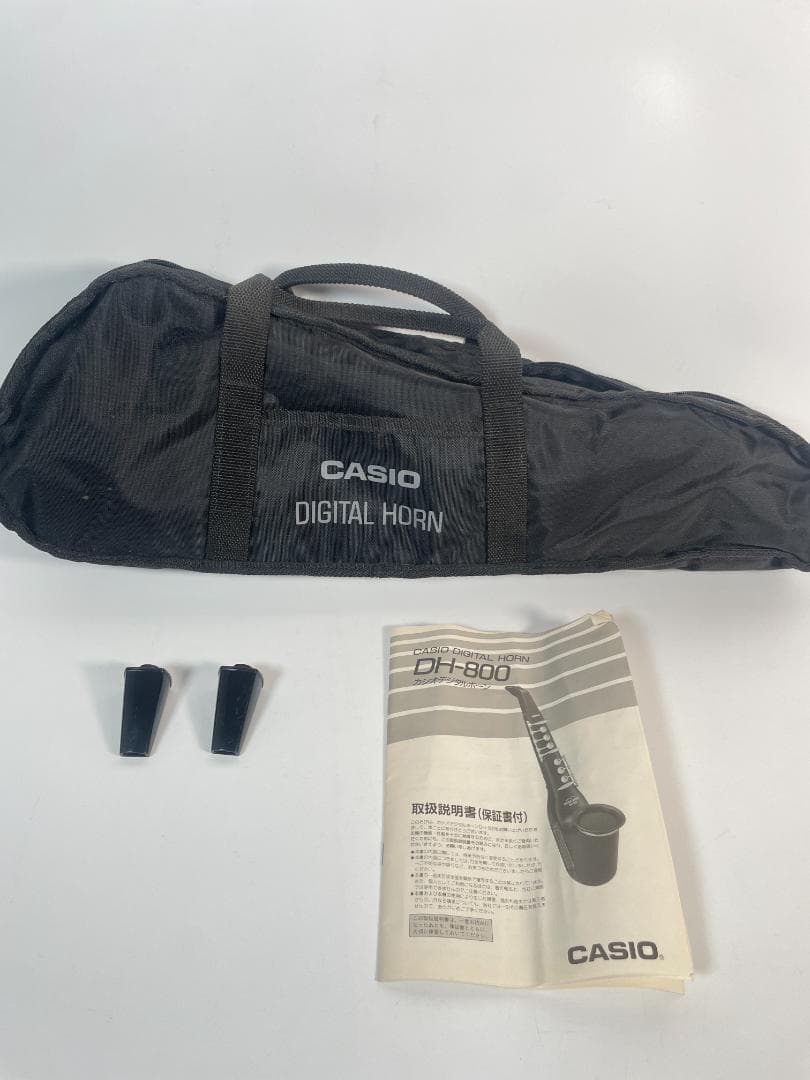 CASIO デジタルホーン DH-800 ケース付き #632-1
