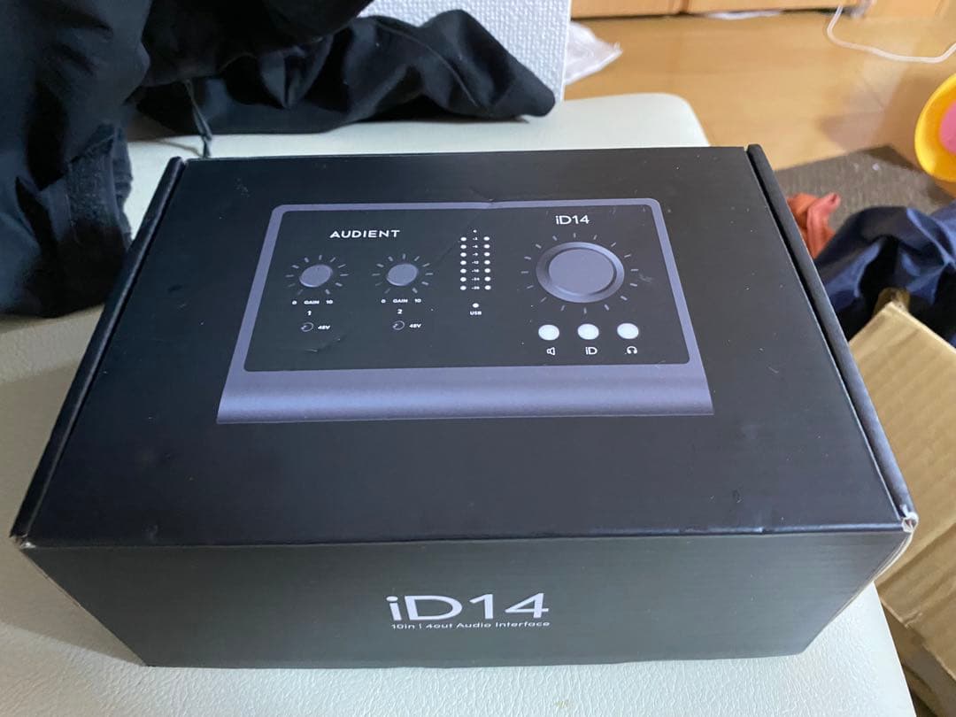 オーディオインターフェース AUDIENT iD14mk2 美品　動作未確認