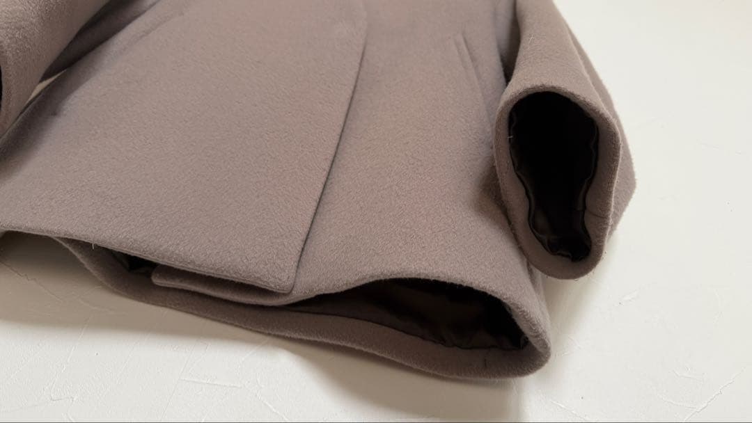 IENA イエナ MANTECO マンテコ ウールノーカラーショートコート