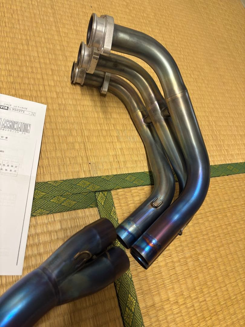 c101　ヤマハ　mt09 トリックスター　マフラー