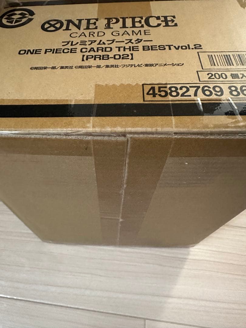 【新品未開封カートン】ワンピースカード ザベスト2 THE BEST2