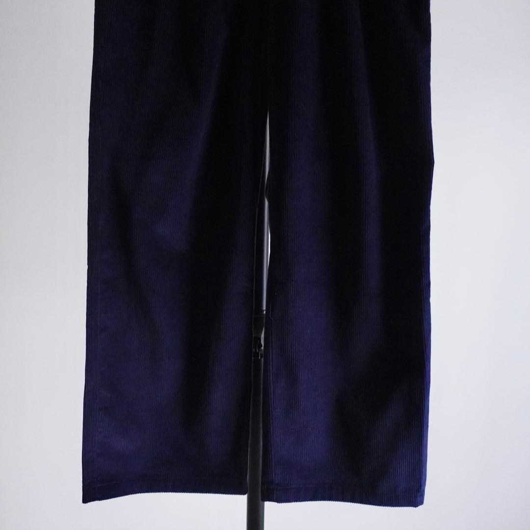 【極美品】agnes b. コーデュロイ　2タック　グルカトラウザーズ