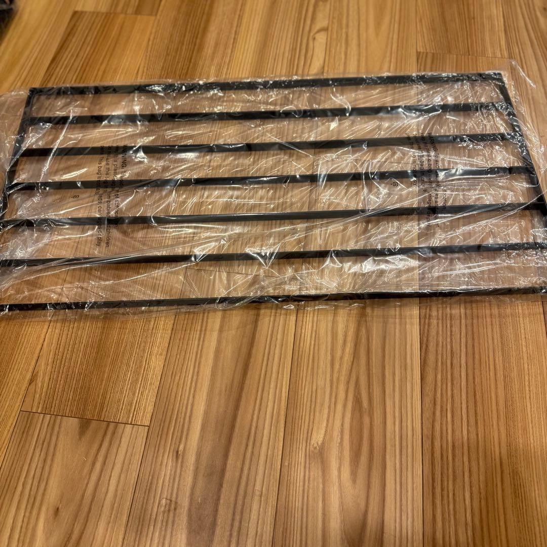 【未使用品】山崎実業 分別ダストワゴン タワー tower 黒 45L