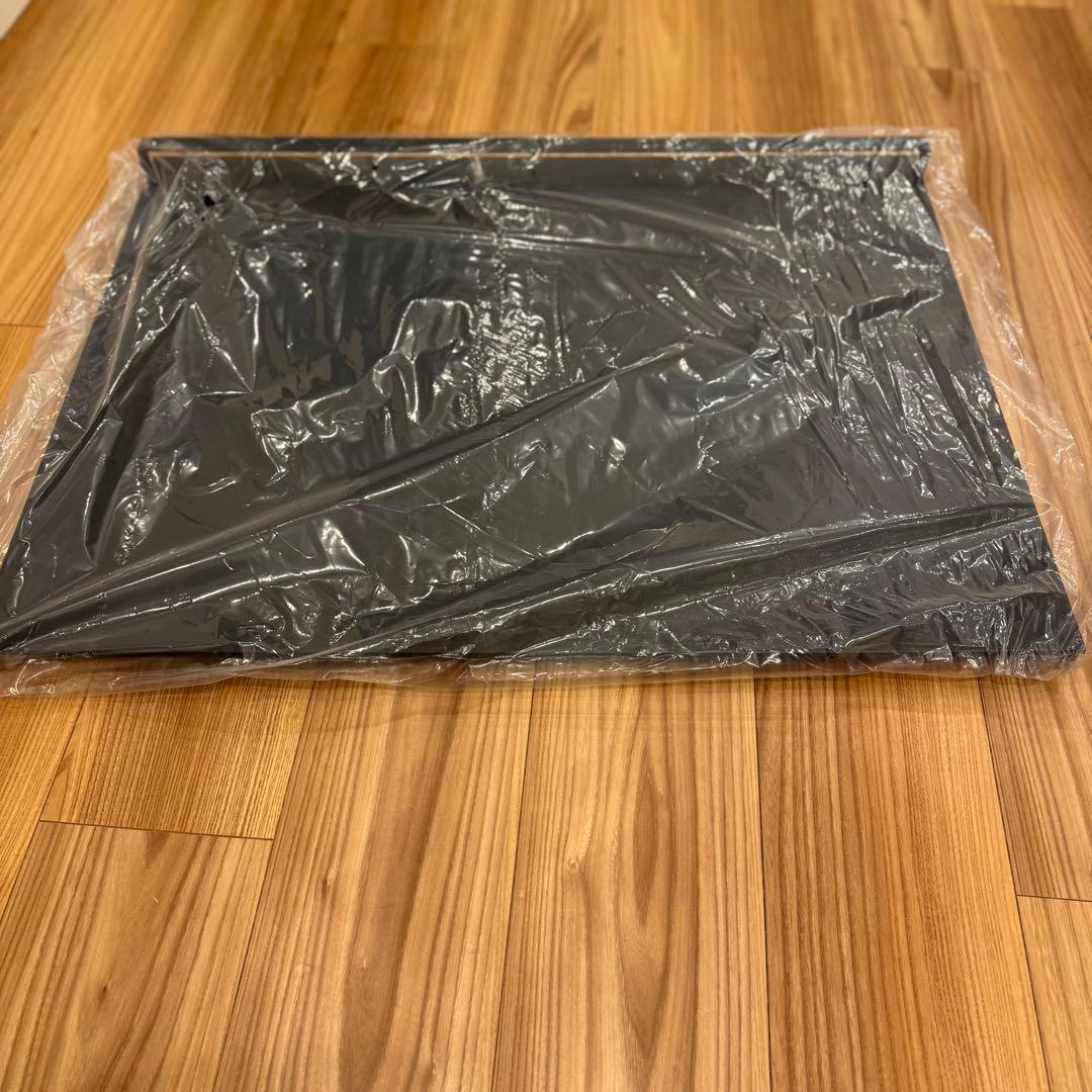 【未使用品】山崎実業 分別ダストワゴン タワー tower 黒 45L