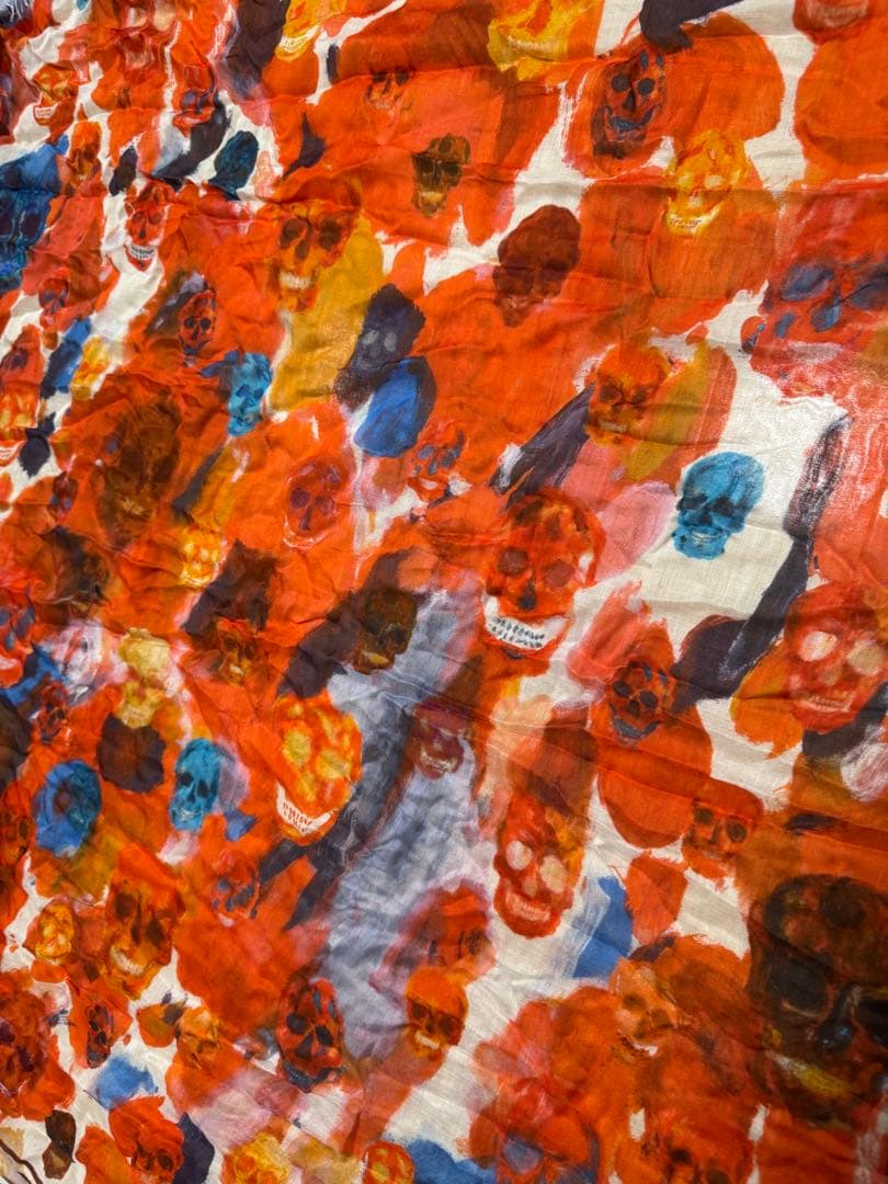 最終値下げ❗️ レア✨アレキサンダーマックイーン　ストール　スカーフ　小物