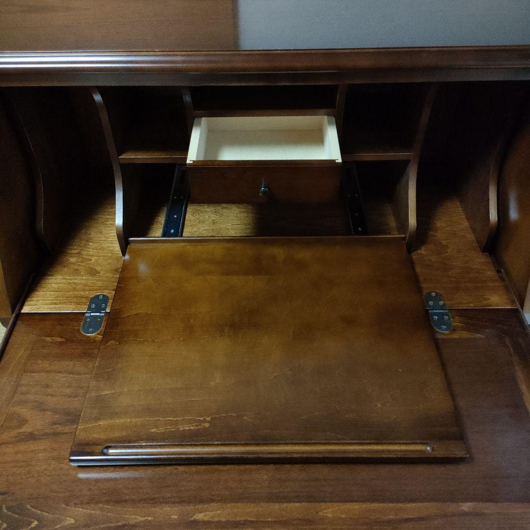 カリモク「コロニアル　ライティングビューロー」ライティングデスク