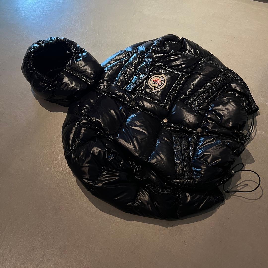 【超希少❗️】MONCLER ダウンジャケット サイズ2 K2 M ブラック