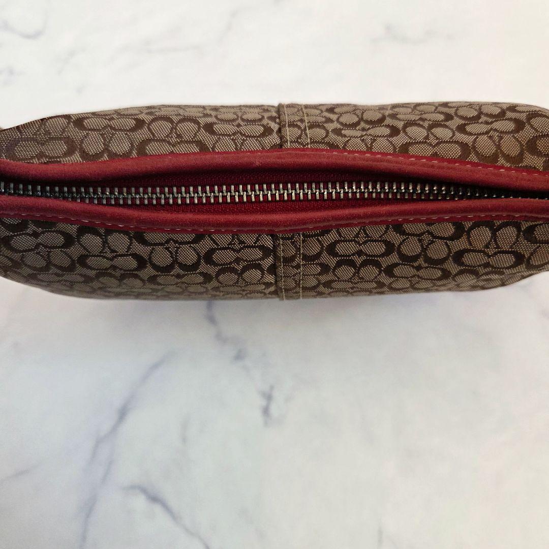 コーチ 6351ソーホー ホーボー レッド ワンショルダーバッグ　COACH