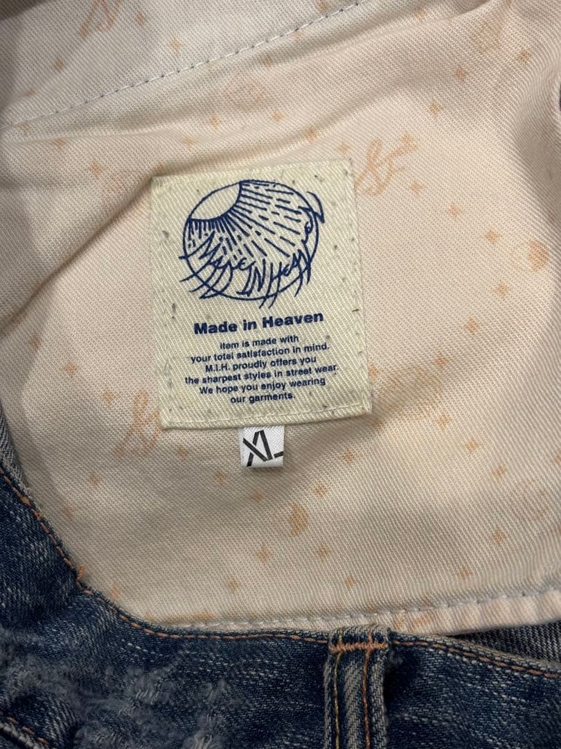 00's y2k ダメージデニム フェード ヒゲ グランジ archive