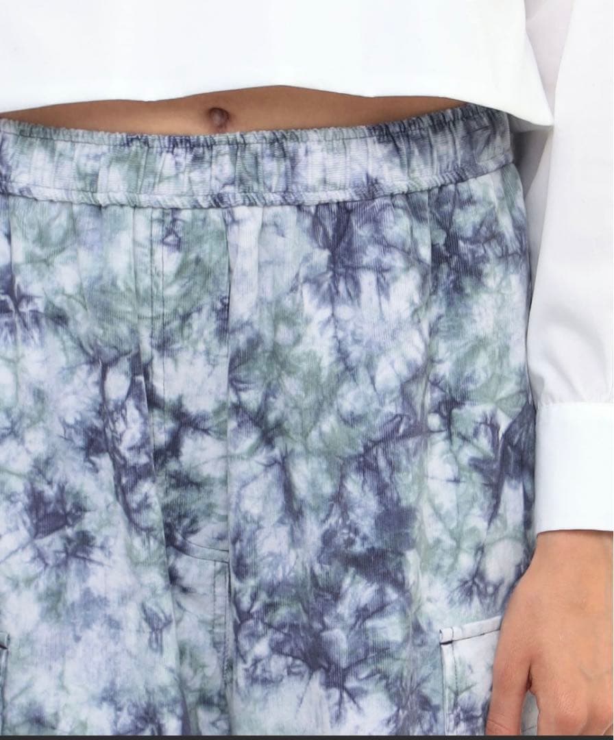 bacca タイダイカーゴパンツ