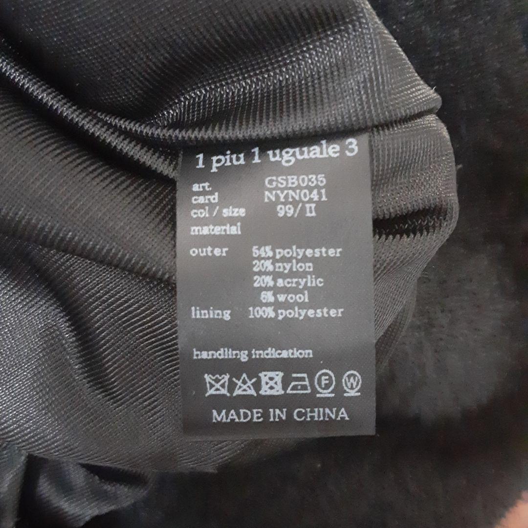 1PIUGUALE3 　スニード　ボアプルオーバー レディース ゴルフ　黒M