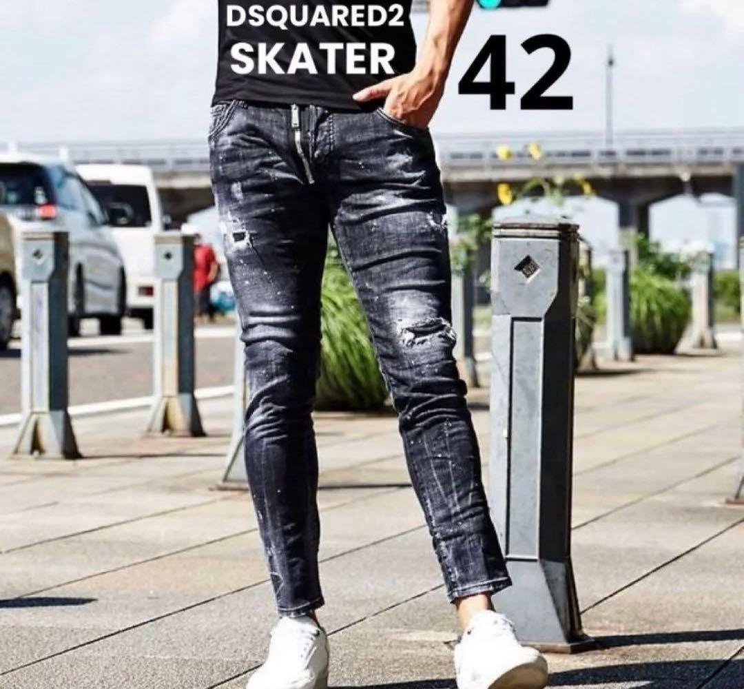 定価10万 22AW名作・試着のみタグ付 SKATER ブラックタグ 希少42