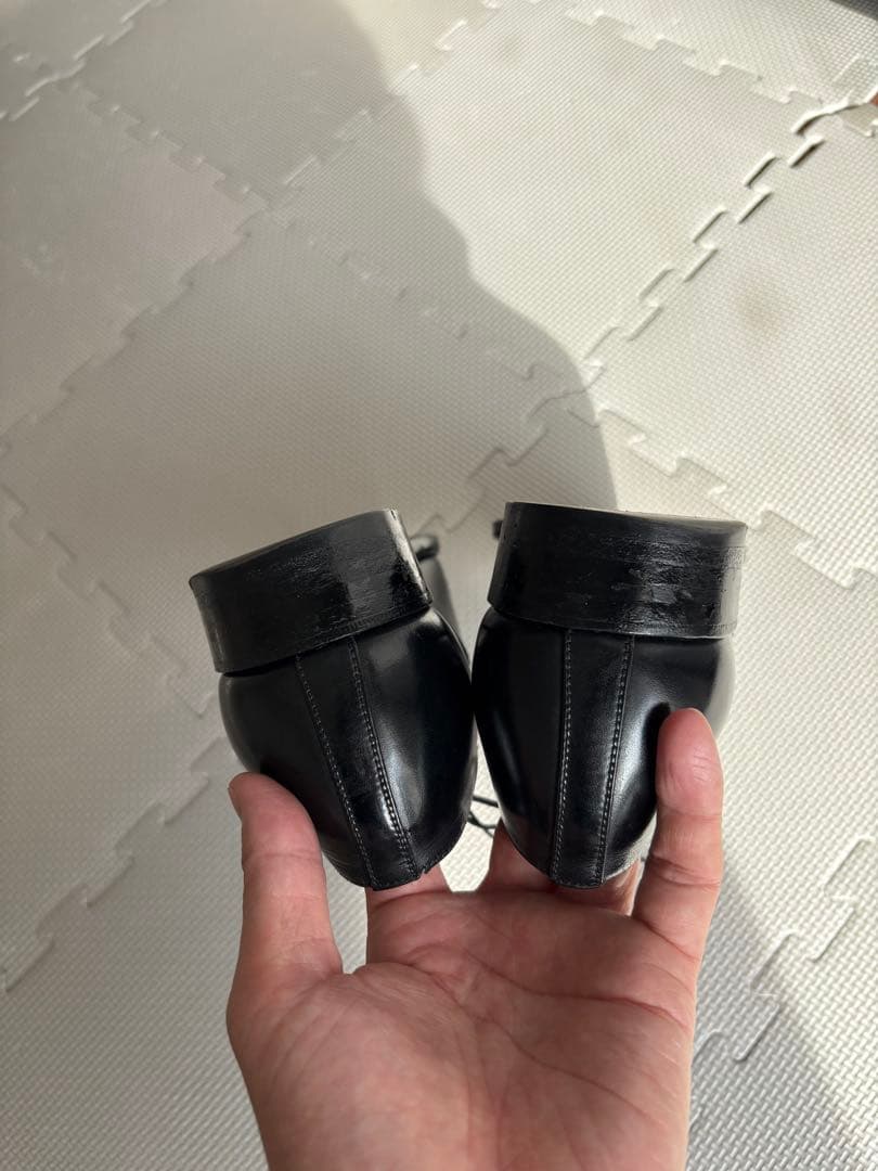 J.M.WESTON ストレートチップ　7アイレット 黒　6D