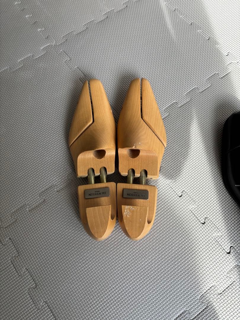 J.M.WESTON ストレートチップ　7アイレット 黒　6D