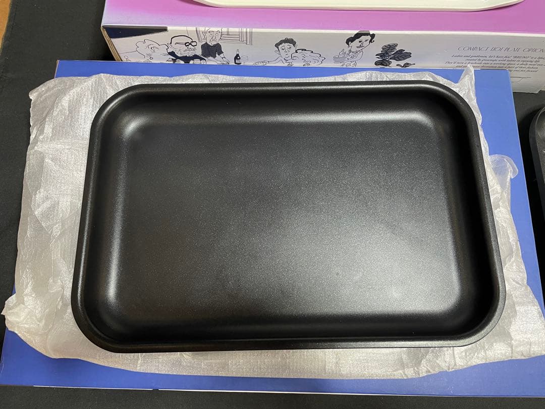 ブルーノ ホットプレート BOE021-RD（レッド）プレートセット　1341